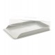 Porta Frios 24x16x4,5cm De Polipropileno Com Tampa De Poliestireno Off-White
